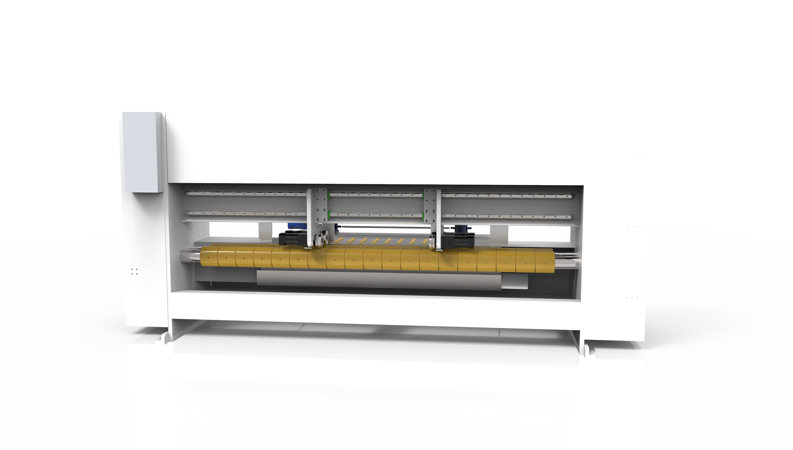 feeder-creasing-and-crushing-unit